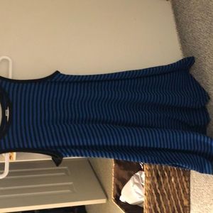 Tank top stripped dress